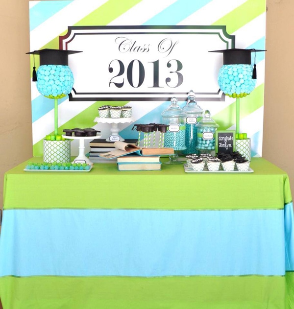 Graduation Party Ideas Featured on A Blissful Nest