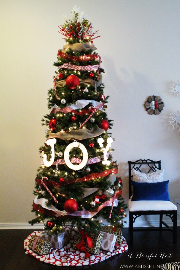 Christmas Home Tour by A Blissful Nest 