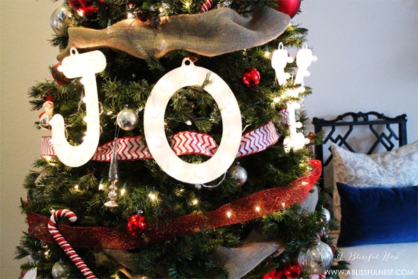 Christmas Home Tour by A Blissful Nest 