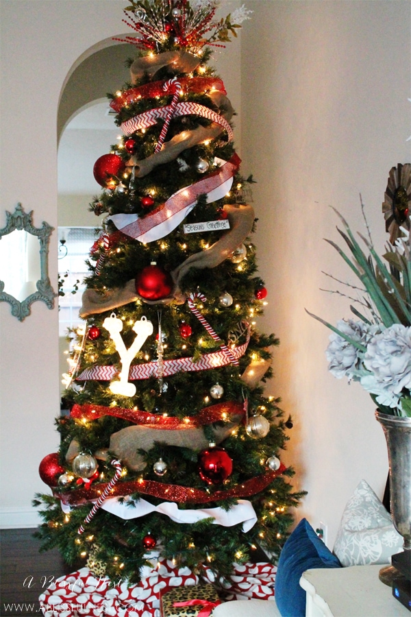 Christmas Home Tour by A Blissful Nest 