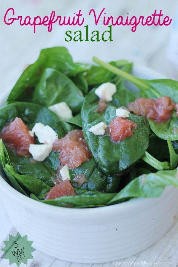 Grapefruit Vinaigrette Salad