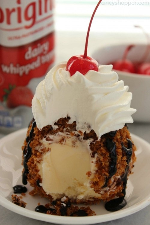 No Fry Fried Ice Cream