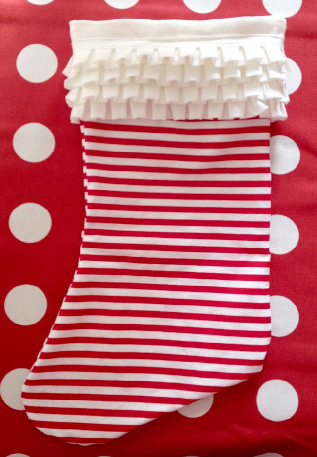 Create your own DIY Christmas Stockings with this tutorial!