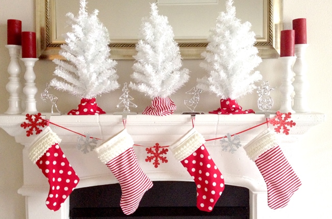Simple & detailed DIY Christmas Stockings tutorial. 