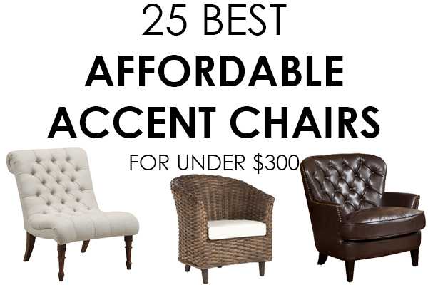 The best affordable accent chairs all under 0 that are the perfect accent for any room. Via ablisfulnest.com