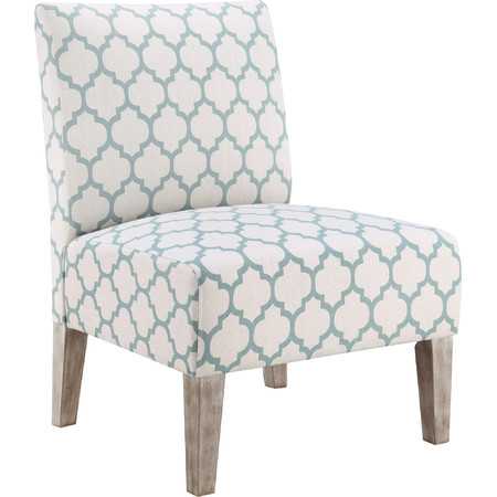 Adore the pattern on this accent chair! 25 of the best affordable accent chairs on ablisfulnest.com