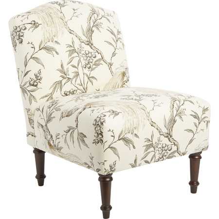 Adore the pattern on this accent chair! 25 of the best affordable accent chairs on ablisfulnest.com