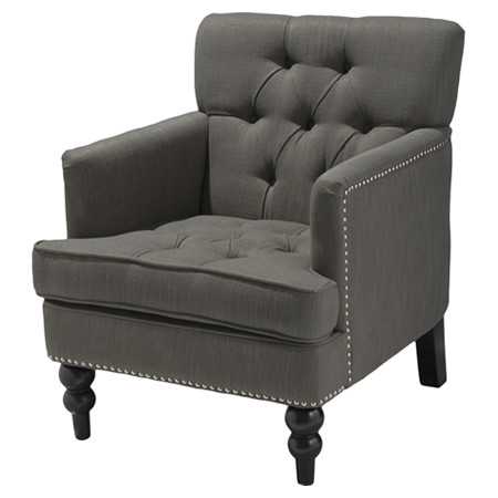 Adore the tufting on this accent chair! 25 of the best affordable accent chairs on ablisfulnest.com