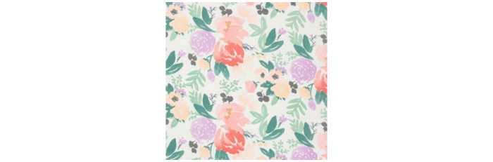 Learn how to mix and match fabric patterns like a designer by A Blissful Nest.