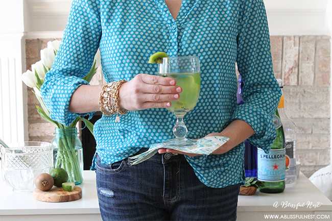 This delicious and refreshing cocktail recipe is perfect for your next gathering with friends. Entertain with this Vodka Kiwi Sour Cocktail Recipe for a unique twist for your dinner party. Recipe details on ablisfulnest.com