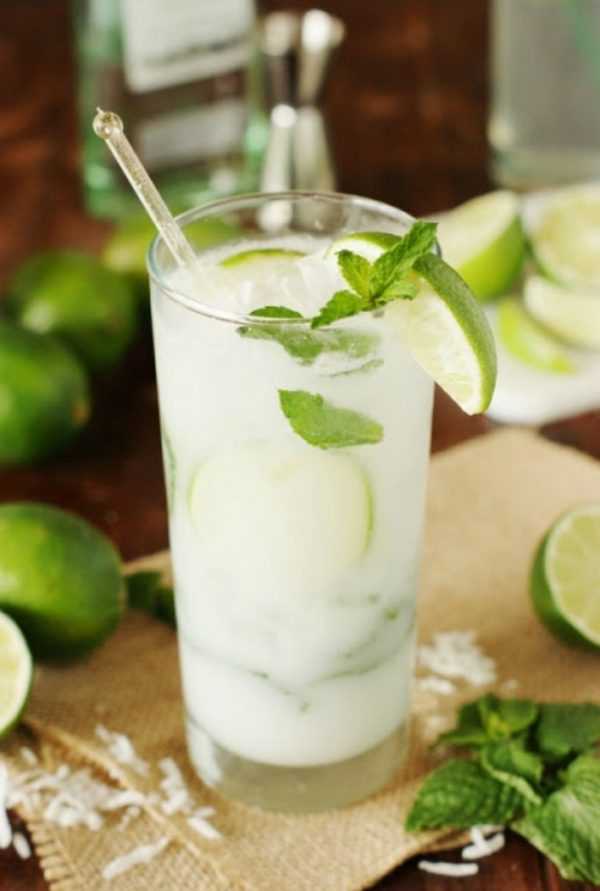Coconut Mojito, Cinco De Mayo Food and Drink Ideas 