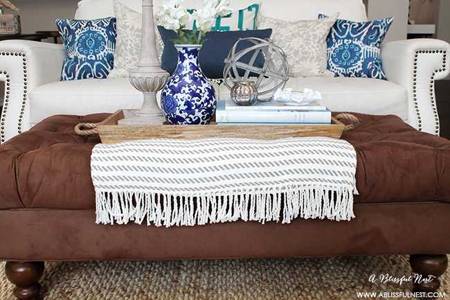 Adding texture to your home does not have to be hard. Snag our tips and create a warm and inviting space! By A Blissful Nest http//:ablisfulnest.com #interiordesign #designtips #homedecor #farmhouse #farmhousestyle #farmhousedecor
