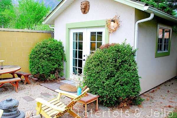 Cassita Creative Shed via Tatertots and Jello, The Best Sheds 