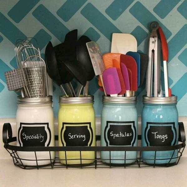 Cookware Storage, 20 Ways to Use Mason Jars 