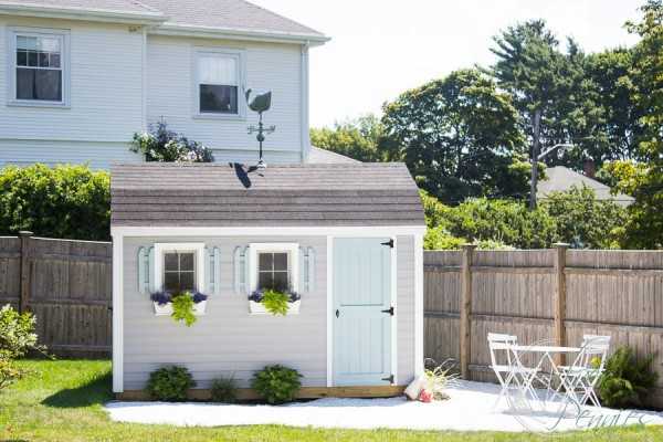 Finding Silver Pennies Coastal Shed, The Best She Sheds via A Blissful Nest