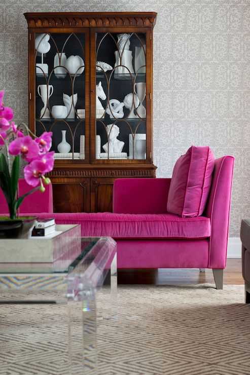 Do you love hot pink but don’t know how to add it into your home decor? We’ve got design tips just for you on hot to use hot pink in your home and paint colors to choose from. Check out A Blissful Nest for more details. https://ablisfulnest.com/ #designtips #interiordesign #pinkroom #paintcolor 