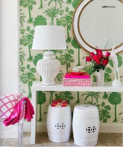 Do you love hot pink but don’t know how to add it into your home decor? We’ve got design tips just for you on hot to use hot pink in your home and paint colors to choose from. Check out A Blissful Nest for more details. https://ablisfulnest.com/ #designtips #interiordesign #pinkroom #paintcolor 