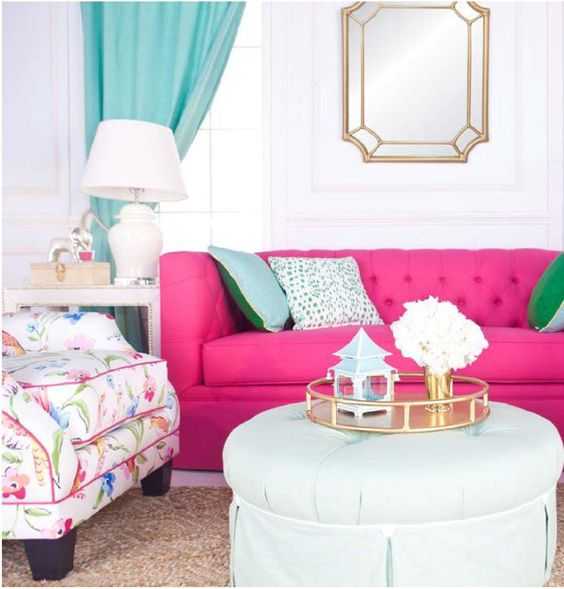 Do you love hot pink but don’t know how to add it into your home decor? We’ve got design tips just for you on hot to use hot pink in your home and paint colors to choose from. Check out A Blissful Nest for more details. https://ablisfulnest.com/ #designtips #interiordesign #pinkroom #paintcolor