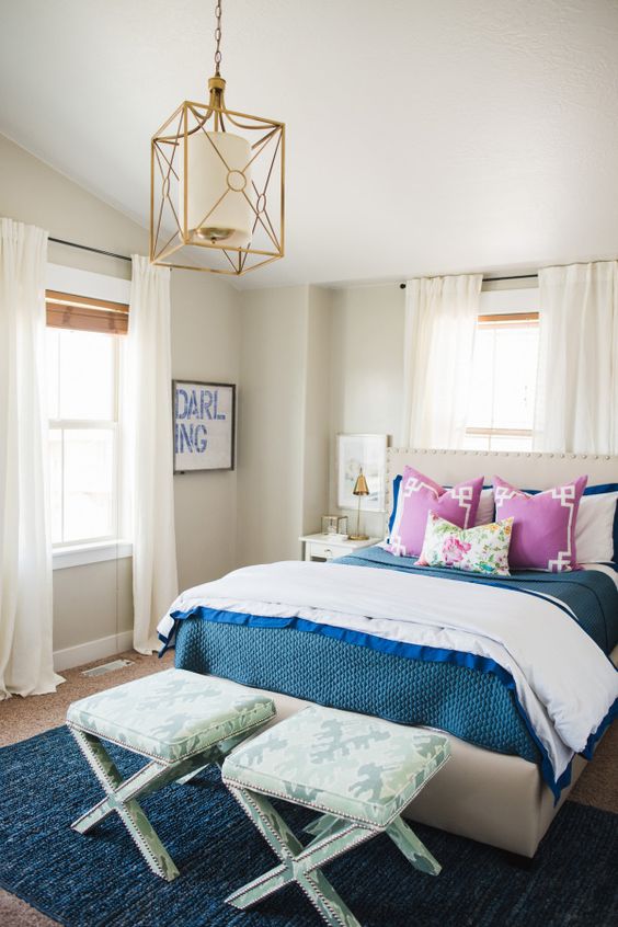 These are the most gorgeous bedrooms I’ve ever seen! So many great ideas for decorating your bedroom. https://ablisfulnest.com/ #masterbedroom #bedroomideas #masterbedroomideas