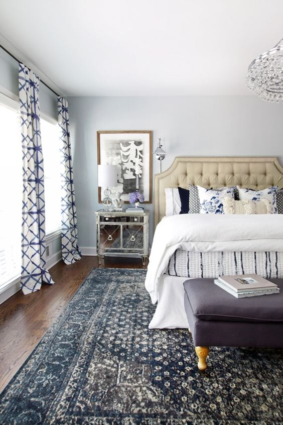 These are the most gorgeous bedrooms I’ve ever seen! So many great ideas for decorating your bedroom. https://ablisfulnest.com/ #masterbedroom #bedroomideas #masterbedroomideas