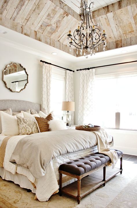 These are the most gorgeous bedrooms I’ve ever seen! So many great ideas for decorating your bedroom. https://ablisfulnest.com/ #masterbedroom #bedroomideas #masterbedroomideas