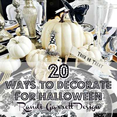Get 20 tips on how to decorate for Halloween from some of the top home bloggers! These tips are amazing! https://ablisfulnest.com/ #halloweendecor #halloweendecorating