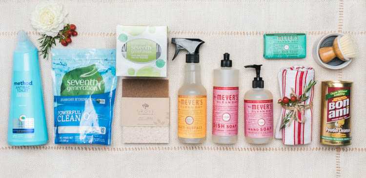 An amazing way to keep stocked with these environmentally friendly and favorite cleaning supply brands! See more on https://ablisfulnest.com/ #ad #cleaningideas #homeorganization