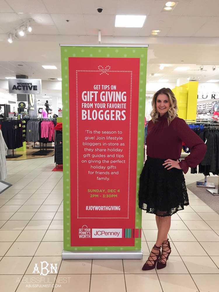 JCPenney has the most meaningful and affordable gifts this year for Christmas. Grab my ideas on the must-have items to pick up from your local store! See more on https://ablisfulnest.com/ #ad #JoyWorthGiving 