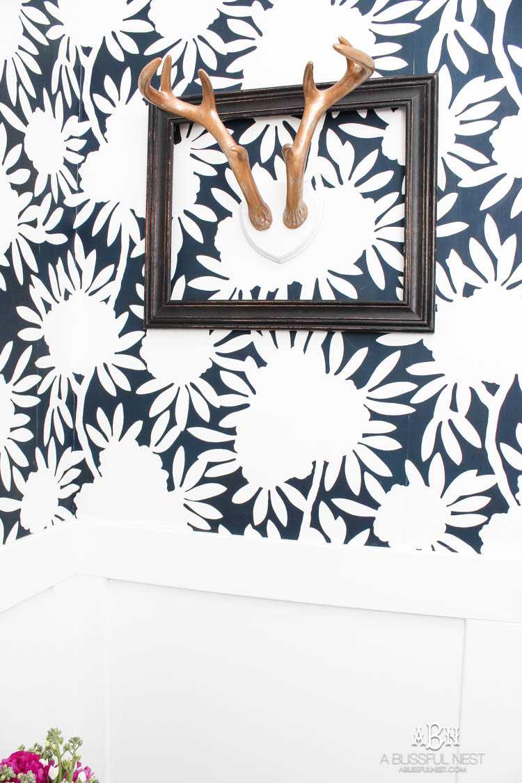 This is such a huge transformation on this bathroom with not many updates. Checkout how with a few simple changes you can get a wow factor bathroom remodel. See more on https://ablisfulnest.com/ #bathroomremodel #bathroommakeover #ad #deltafaucet