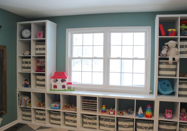 12 Oaks Blog, Playroom Organization Ideas via A Blissful Nest