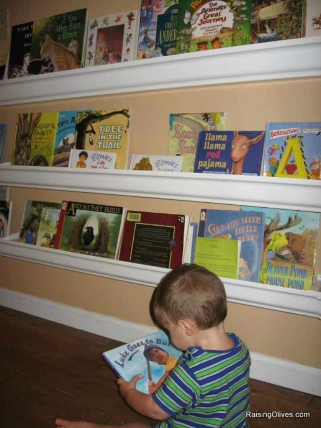 Raising Olives, Playroom Organization Ideas via A Blissful Nest