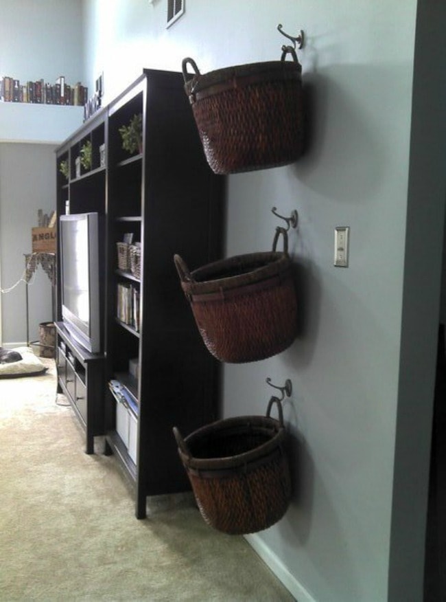 This lil House, Playroom Organization Ideas via A Blissful Nest
