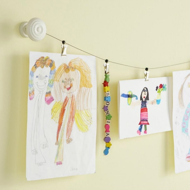 via HGTV, Playroom Organization Ideas via A Blissful Nest