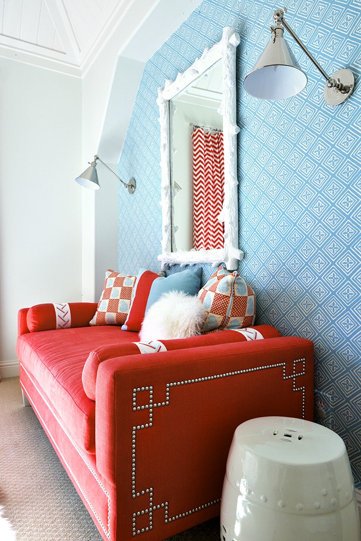 Do you love the color red but don’t know how to add it into your home decor? We’ve got design tips just for you on how to use red in your home and paint colors to choose from. Check out A Blissful Nest for more details. https://ablisfulnest.com/ #designtips #interiordesign #reddecor #paintcolor #redpaintcolor