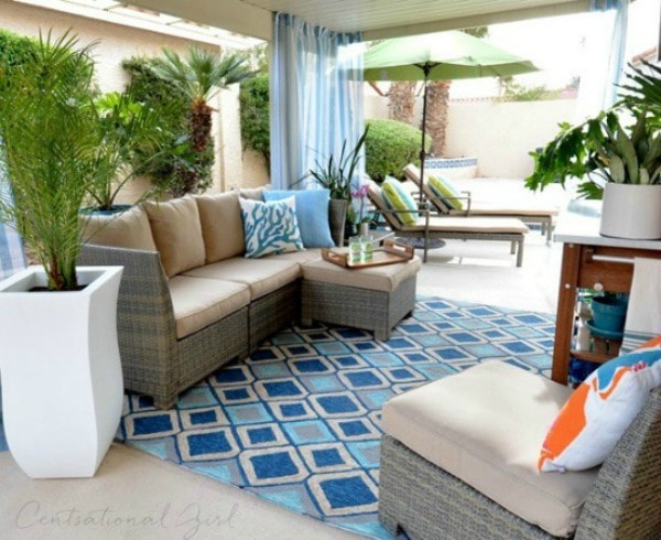 These are 20 Gorgeous Backyard ideas to inspire you to get yours ready for the season! See more on https://ablisfulnest.com/ #backyard #patio #designtips