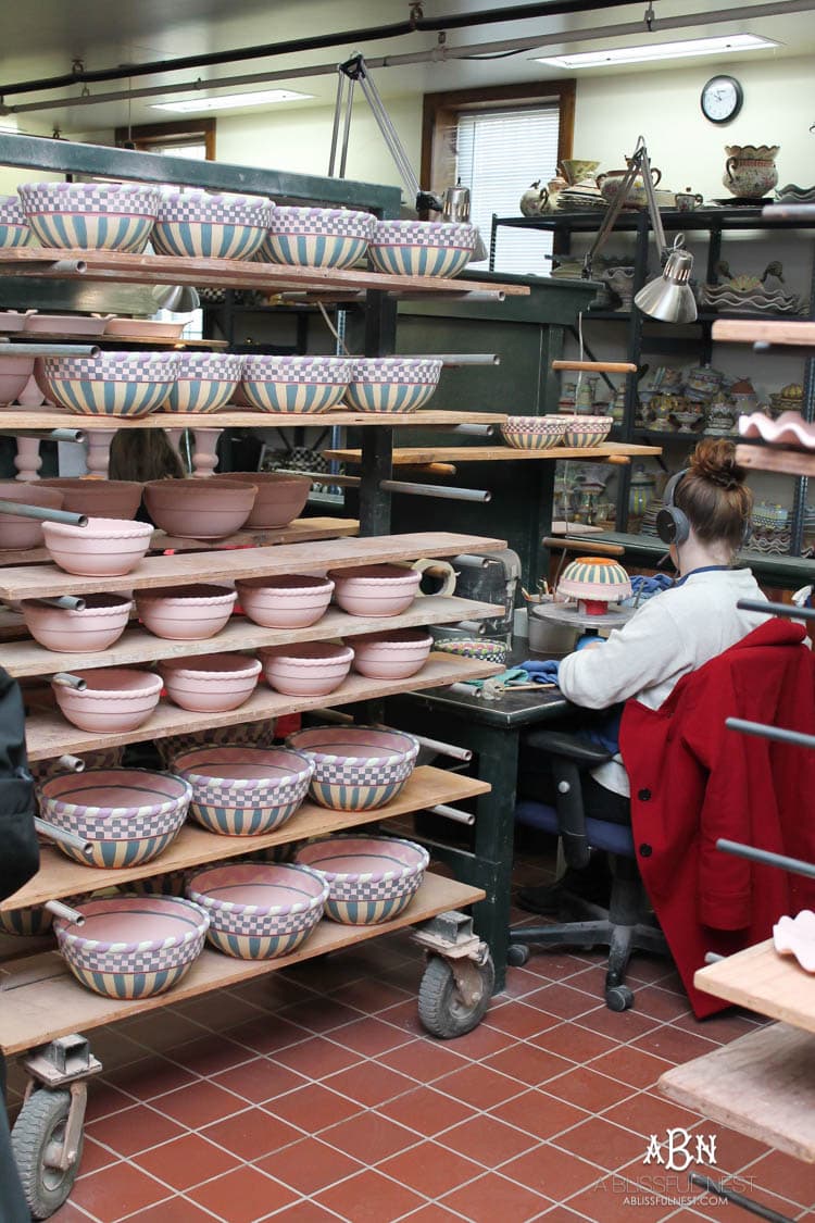 See behind the scenes with MacKenzie-Childs and how this iconic brand has taken over the country in home decor! See more on https://ablisfulnest.com/ #campcourtlycheck #mackenziechilds #ad