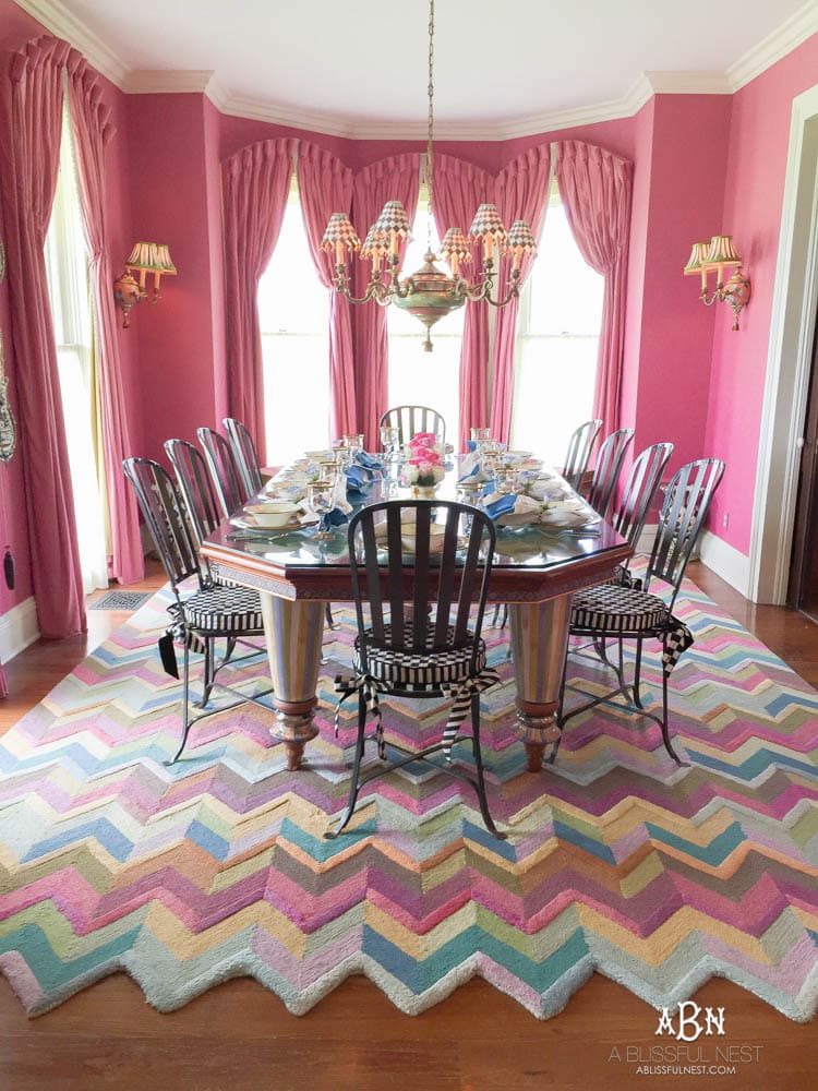 See behind the scenes with MacKenzie-Childs and how this iconic brand has taken over the country in home decor! See more on https://ablisfulnest.com/ #campcourtlycheck #mackenziechilds #ad