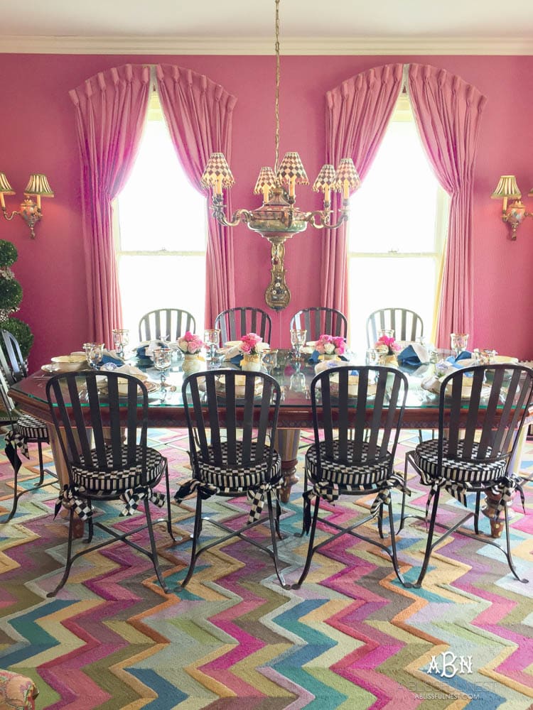 See behind the scenes with MacKenzie-Childs and how this iconic brand has taken over the country in home decor! See more on https://ablisfulnest.com/ #campcourtlycheck #mackenziechilds #ad