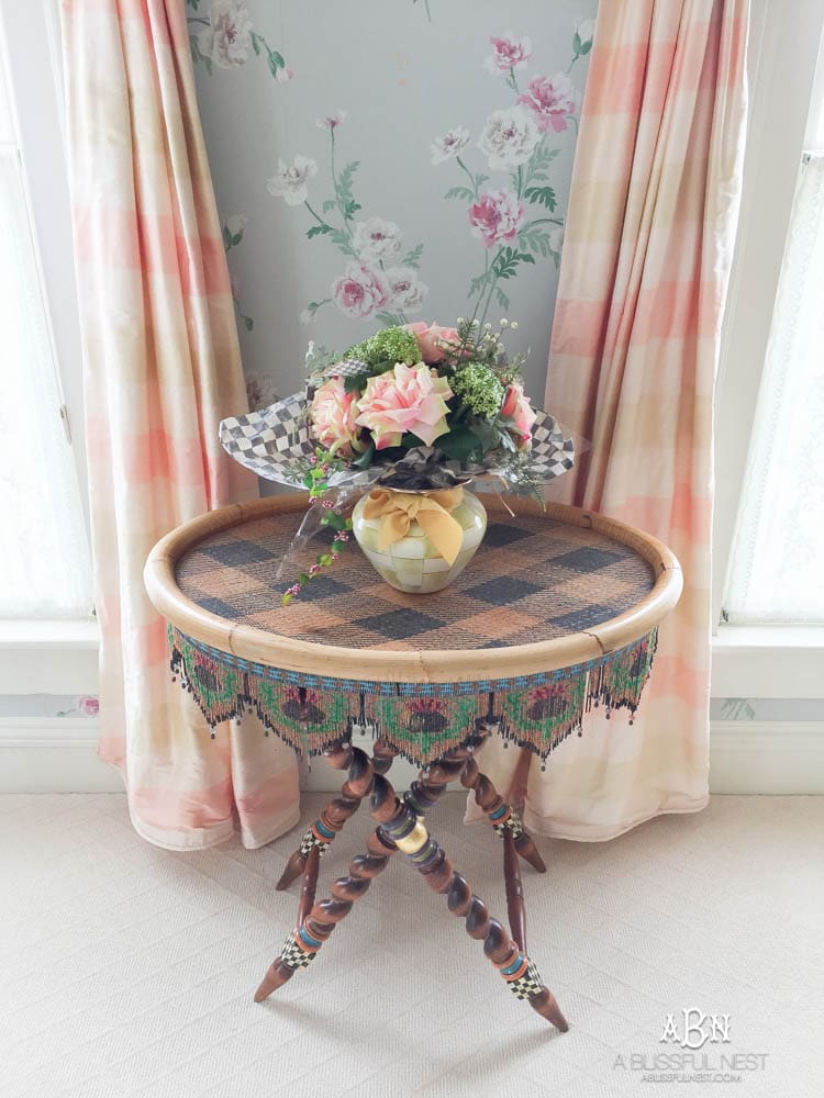 See behind the scenes with MacKenzie-Childs and how this iconic brand has taken over the country in home decor! See more on https://ablisfulnest.com/ #campcourtlycheck #mackenziechilds #ad