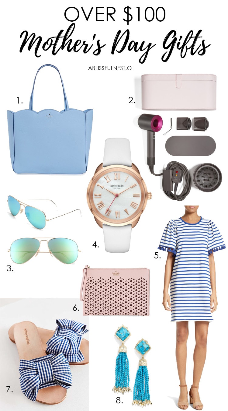 Get great Mother's Day gift ideas with this list of items over 0! See more on https://ablisfulnest.com/ #mothersday