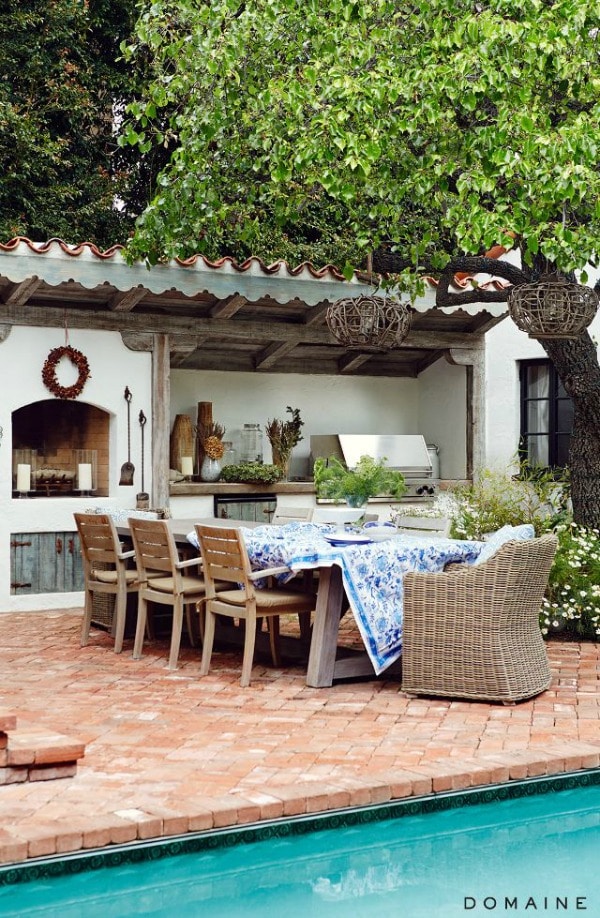 These are 20 Gorgeous Backyard ideas to inspire you to get yours ready for the season! See more on https://ablisfulnest.com/ #backyard #patio #designtips