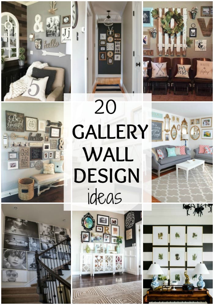 Tackle that blank wall and get inspired with these 20 gallery wall design ideas! 