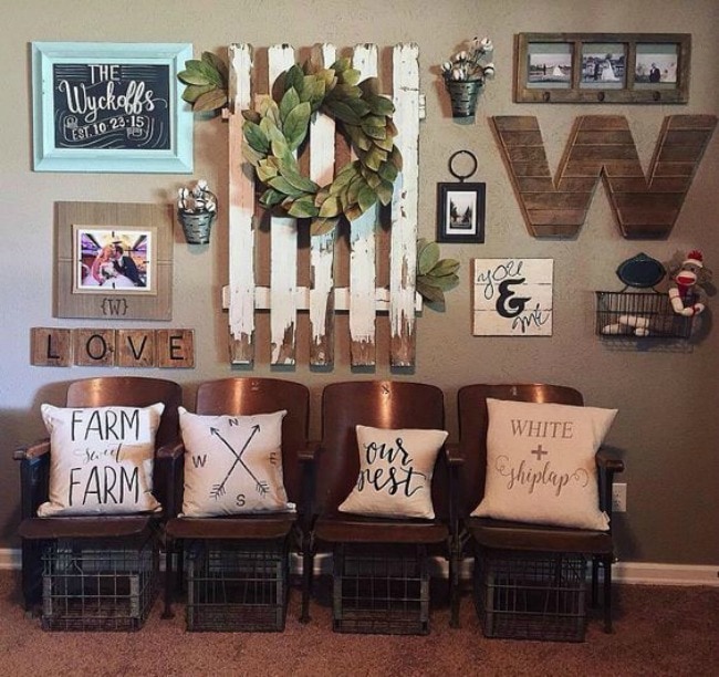 Tackle that blank wall and get inspired with these 20 gallery wall design ideas! 