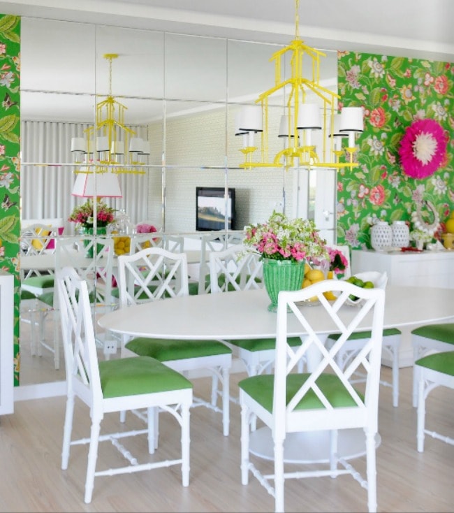 Gorgeous dining room ideas with color for a designer look and unique design ideas! see more on https://ablisfulnest.com/