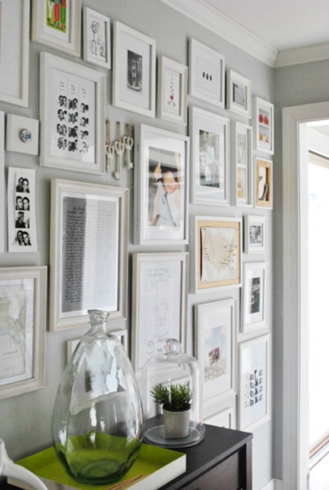 Tackle that blank wall and get inspired with these 20 gallery wall design ideas! 