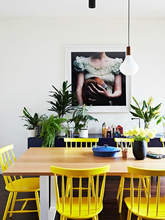 Gorgeous dining room ideas with color for a designer look and unique design ideas! see more on https://ablisfulnest.com/