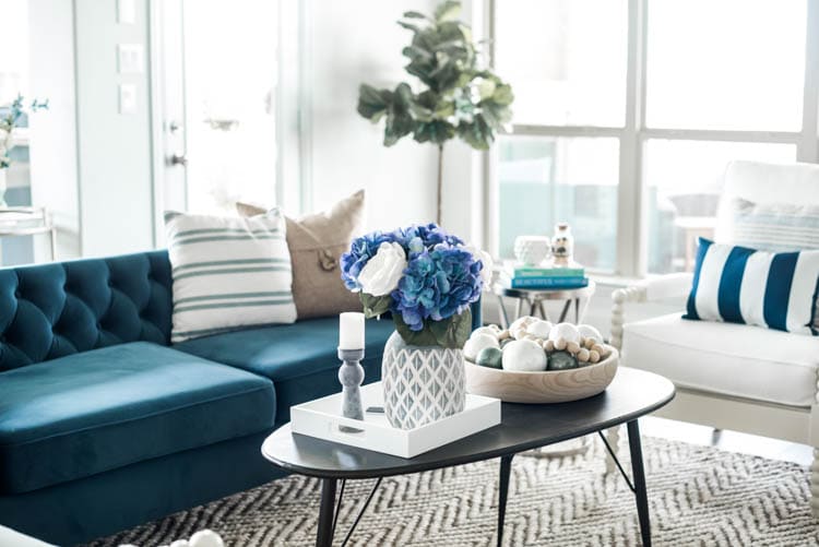 Tips to Add Spring Decor to Your Home + My Living Room Reveal