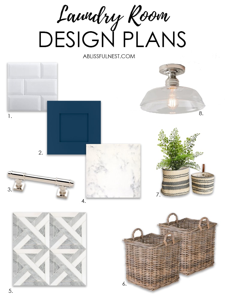 So excited to share my laundry room design plans using one of my favorite sources Floor & Decor! #ad #flooranddecor