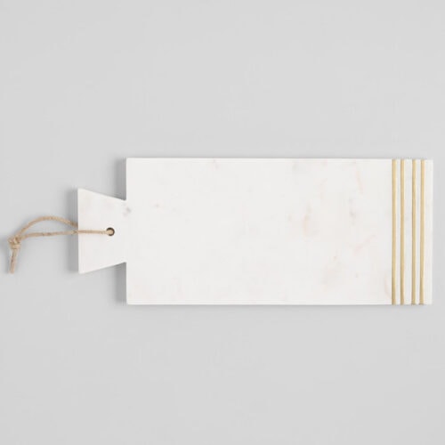 This marble cheese board is under  and such a great hostess gift idea! #ABlissfulNest