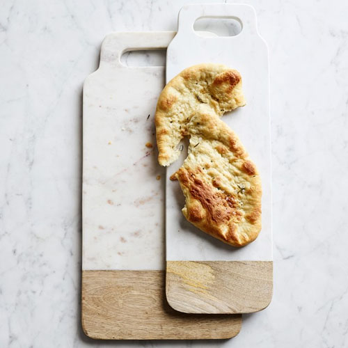 This marble and wood cheese board is SO pretty and under ! #ABlissfulNest